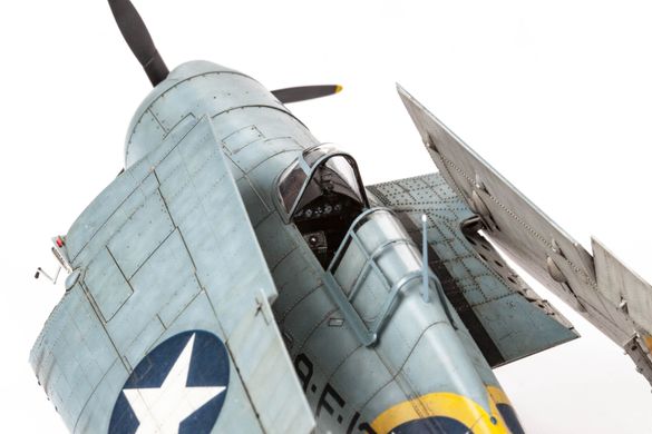 Assembled model 1/48 aircraft F4F-4 Wildcat early ProfiPACK Edition Eduard 82202