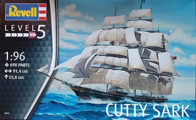 Сборная модель 1:96 парусное судно Cutty Sark Revell 05422