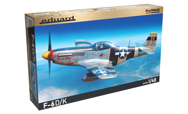 Сборная модель 1/48 самолета F-6D/K Profipack edition Eduard 82103