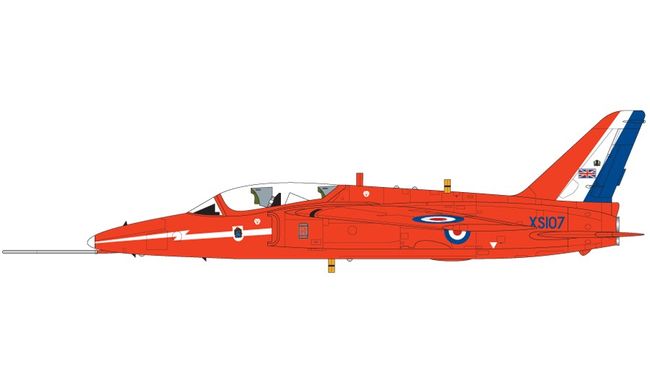 Збірна модель літака Red Arrows Folland Gnat T.1 Airfix A05124 1:48