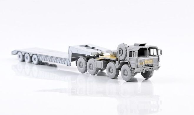 Assembled model 1:72 truck M1014 8X8 HIGH-Mobility Off-Road Truck + M870A1 Semi-Trailer Model Collect UA72341