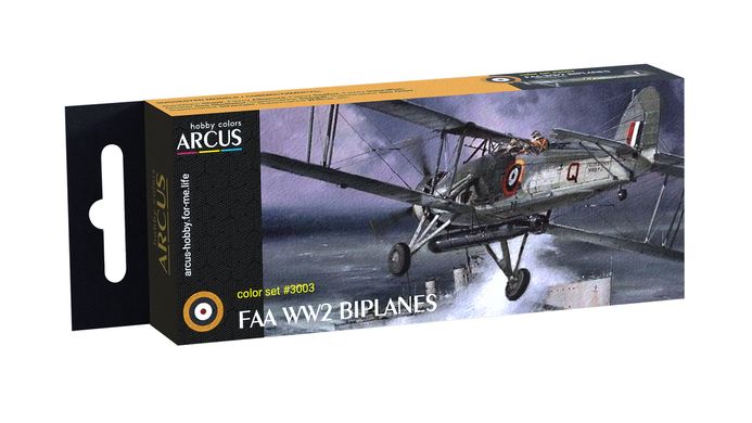 Набір емалевих фарб FAA WW2 Biplanes Arcus 3003
