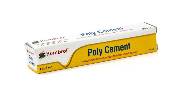 Клей для пластиковых моделей в тюбике Poly Cement - 12ml Humbrol AE4021