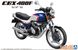 Збірна модель 1/12 мотоцикл Honda NC07 CBX400F Pearl Candy Blue/Pearl Shell White ’81 Aoshima 06342