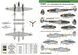 Декаль 1:32 для Lockheed P-38 Lightning - Pin-Up Nose Art Part I Foxbot 32-019