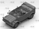 Assembled model 1/35 s.E.Pkw Kfz.70 with Zwillingssockel 36, German military vehicle 2SV ICM 3550