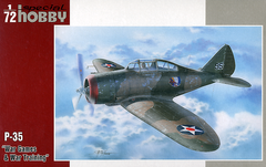 Сборная модель 1/72 винтовой самолет P-35 "War Games & War Training" Special Hobby SH72262