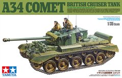 Сборная модель 1/35 танк British Cruiser Tank A34 Comet Tamiya 35380