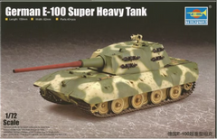 Assembled model 1/72 Tank German E-100 Super Heavy Tank Trumpeter 07121