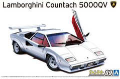 Збірна модель автомобіля Lamborghini Countach 5000QV Aoshima 05945
