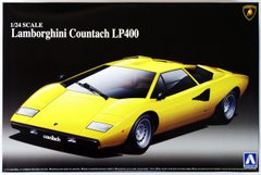 Збірна модель 1/24 автомобіль Lamborghini Countach LP400 Aoshima 04670