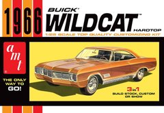 Збірна модель автомобілю 1966 Buick Wildcat Hardtop AMT AMT 01175 1:25 model kit
