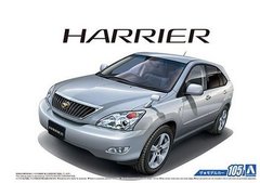 Сборная модель 1/24 автомобиля Toyota GSU30W Harrier 350G Premium L Package '06 Aoshima 05707