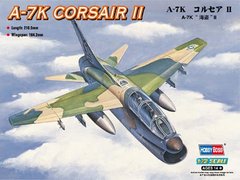 Сборная модель 1/72 самолет A-7K CORSAIR II Hobby Boss 87212