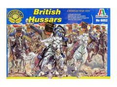 Набір фігур 1/72 Британські гусари (Кримська війна) British Hussars (Crimean War) Italeri 6052