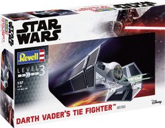 Сборная модель 1/57 космического корабля Darth Vader's TIE Fighter Revell 06780