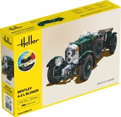 Збірна модель 1/24 автомобіль Bentley 4.5 L Blower Стартовий набір Heller 56722