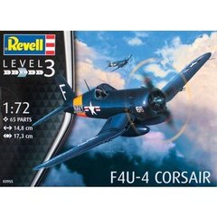 Збірна модель 1/72 Літака F4U-4 Corsair Revell 03955