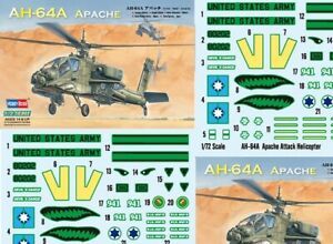 Збірна модель 1/72 гелікоптера AH-64 Apache Hobby Boss 87218
