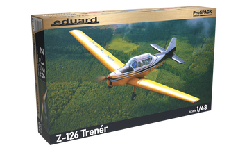 Сборная модель 1:48 винтовой самолет Z-126 Tren&eacute;r ProfiPACK Edition Eduard 82181