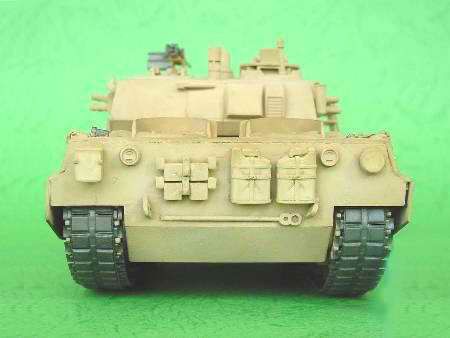 Prefab model 1/35 Brazilian tank EE-T1 Trumpeter 00333