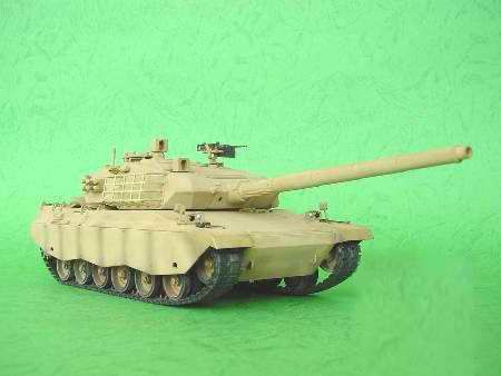 Prefab model 1/35 Brazilian tank EE-T1 Trumpeter 00333