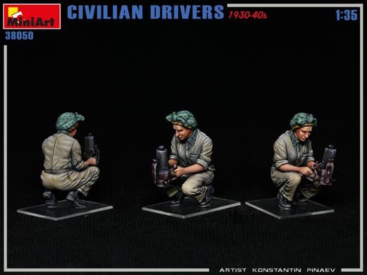 Figures 1/35 Civilian drivers of the 1930s-40s MiniArt 38050