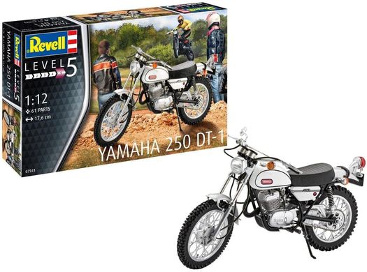 Збірна модель 1/12 мотоцикл Yamaha 250 DT-1 Revell 07941