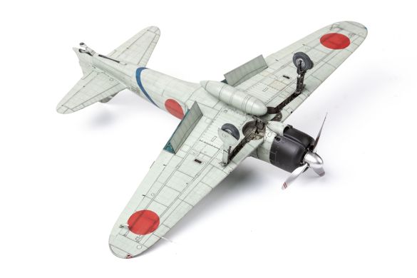 Assembled model 1/48 plane Mitsubishi A6M2 Zero Type 21 ProfiPACK Edition Eduard 82212