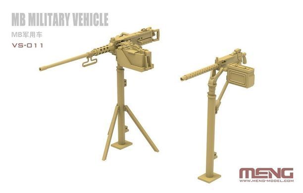 Assembled model 1:35 US military SUV Jeep Willys MB Meng Model VS-011