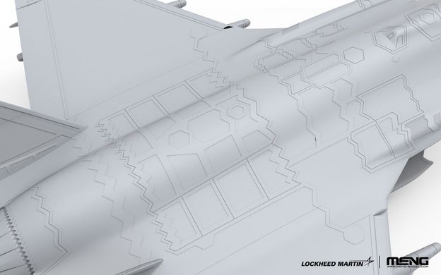 Сборная модель 1/48 Самолет Lockheed Martin F-35 I Adir (Israeli Airforce) Meng LS-018