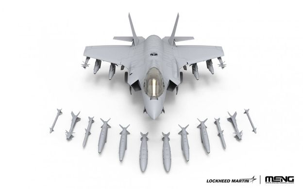 Assembled model 1/48 Aircraft Lockheed Martin F-35 I Adir (Israeli Airforce) Meng LS-018