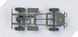 Assembled model 1:72 truck U.S. Ambulance & Towing Tractor Academy 13403