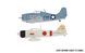 Сборная модель 1/72 самолеты Grumman F4F-4 Wildcat & Mitsubishi Zero Dogfight Doubles Airfix A50184