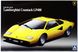 Збірна модель 1/24 автомобіль Lamborghini Countach LP400 Aoshima 04670