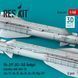Масштабна модель 1:48 ракети Х-29Т (АС-14Б Kedge) з АКУ-58 (2 шт.) Reskit RS48-0601
