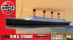 Сборная модель 1/700 круизный лайнер Титаник R.M.S. Titanic Стартовый набор Airfix A50164A