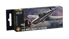 Набір емалевих фарб RAF WW2 Night Fighters Arcus 3005