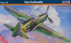 Збірна модель Винищувач Yak - Luftwaffe Mastercraft B-18