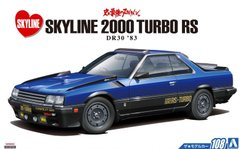 Сборная модель 1/24 автомобиля Nissan DR30 Skyline RS Aero Custom '83 Aoshima 05711