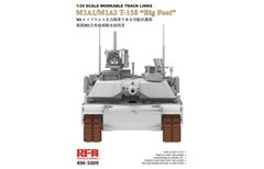 Prefab model 1/35 working tracks M1A1/M1A2 T-158 "Big foot" Rye Field Model RFM5009, In stock