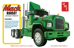 Сборная модель 1/25 грузовик Mack R685ST Semi Tractor AMT01039