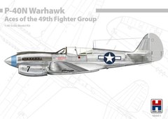 Збірна модель Літака P-40N Warhawk Aces of the 49th Fighter Group Hobby 2000 48001 1:48