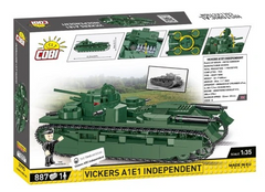Учебный конструктор танк Vickers A1E1 Independent COBI 2990