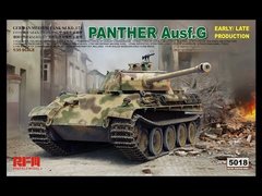 Збірна модель 1/35 танка Panther Ausf.G Early / Late Production RM-5018