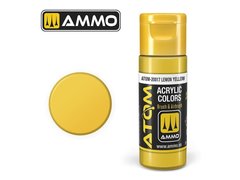 Acrylic paint ATOM Lemon Yellow Ammo Mig 20017