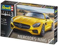 Сборная модель 1/24 автомобиль Mercedes AMG GT Revell 07028