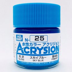 Акрилова фарба Acrysion (N) Sky Blue Mr.Hobby N025