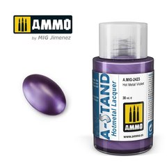 Металеве покриття A-STAND Hot Metal Violet Гарячий метал фіолетовий Ammo Mig 2423