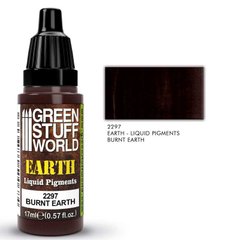 Рідкі пігменти на водній основі Liquid Pigments BURNT EARTH 17 мл GSW 2297